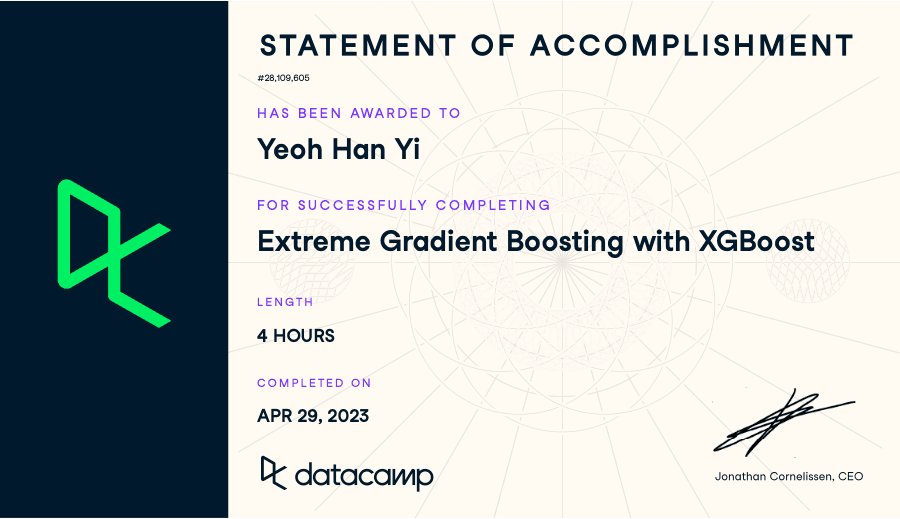 Extreme Gradient Boosting with XGBoost