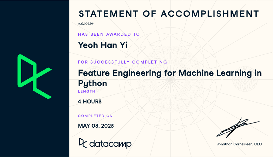 Feature Engineering for Machine Learning in Python