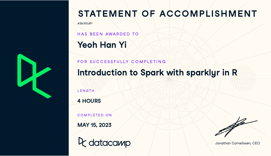 Introduction to Spark with sparklyr in R